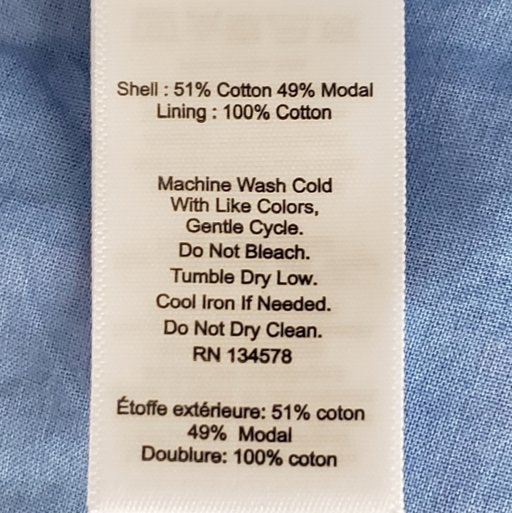 Vineyard Vines Lavender and Fuchsia Flutter Sleeve Dress - Picture 5 of 7